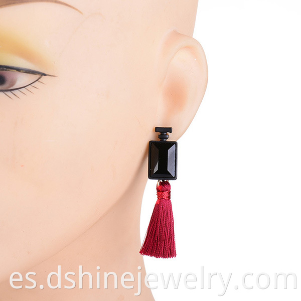 Tassel Drop Earrings For Girl 